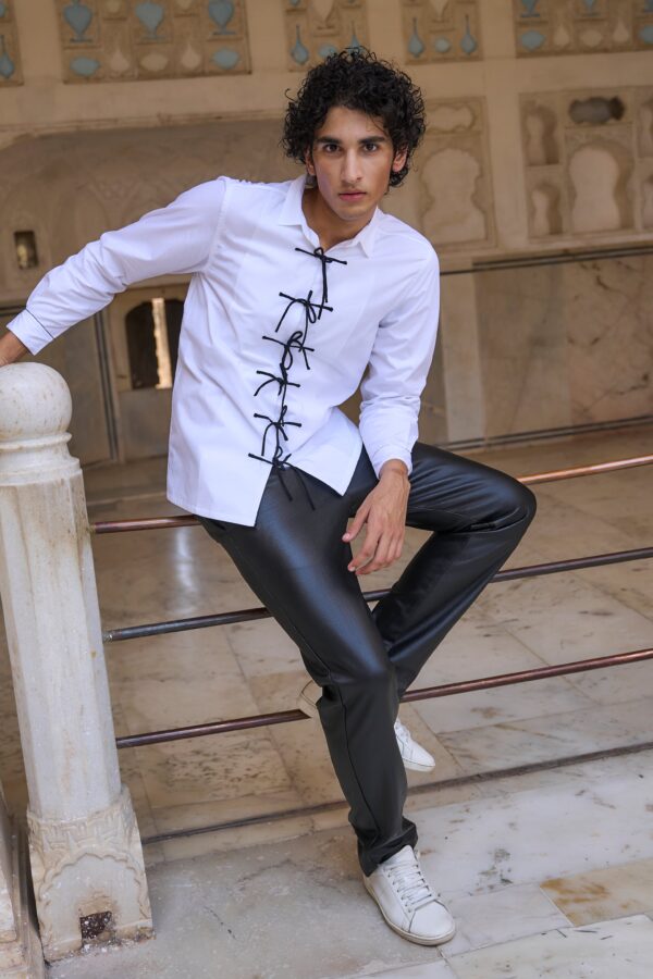 Knot Button Shirt - Image 14