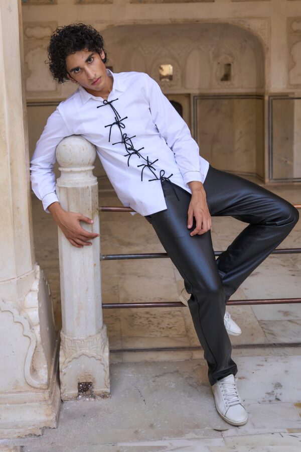 Knot Button Shirt - Image 8