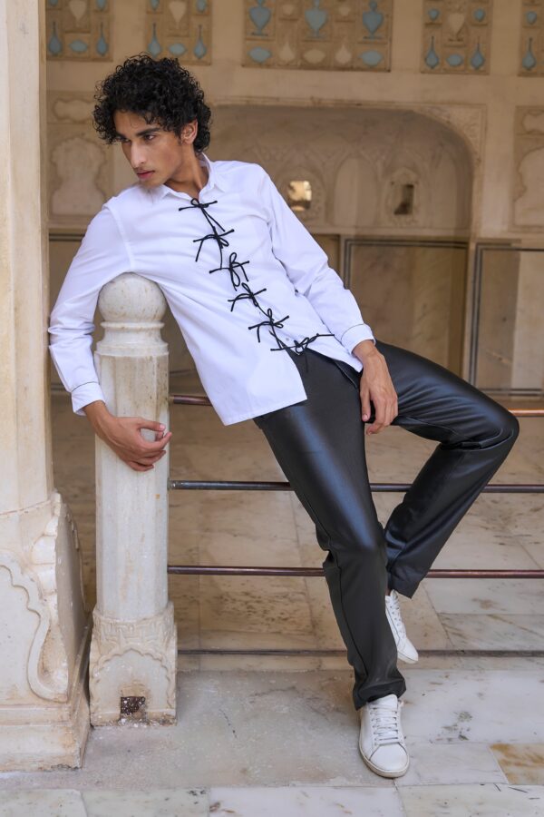 Knot Button Shirt - Image 13