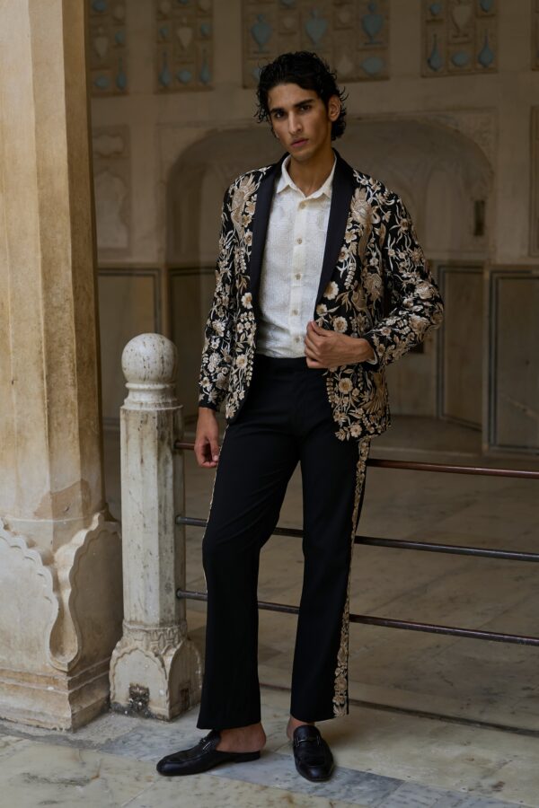 Embroidered Jacket, Shirt and Pant - Image 2