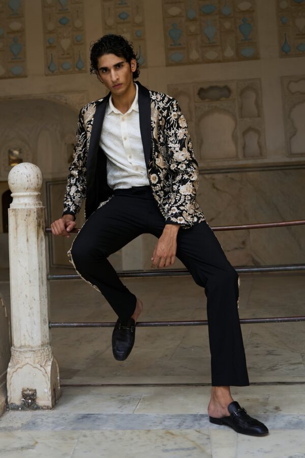 Embroidered Jacket, Shirt and Pant - Image 5