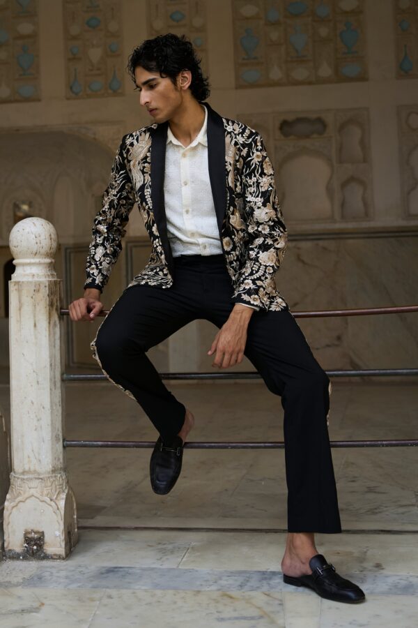 Embroidered Jacket, Shirt and Pant - Image 6