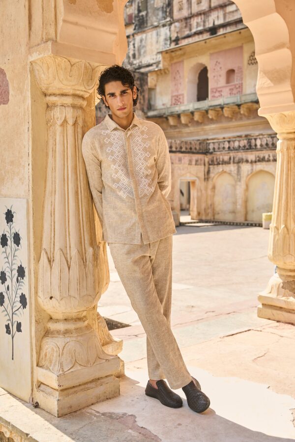 Textured Linen Set - Image 3