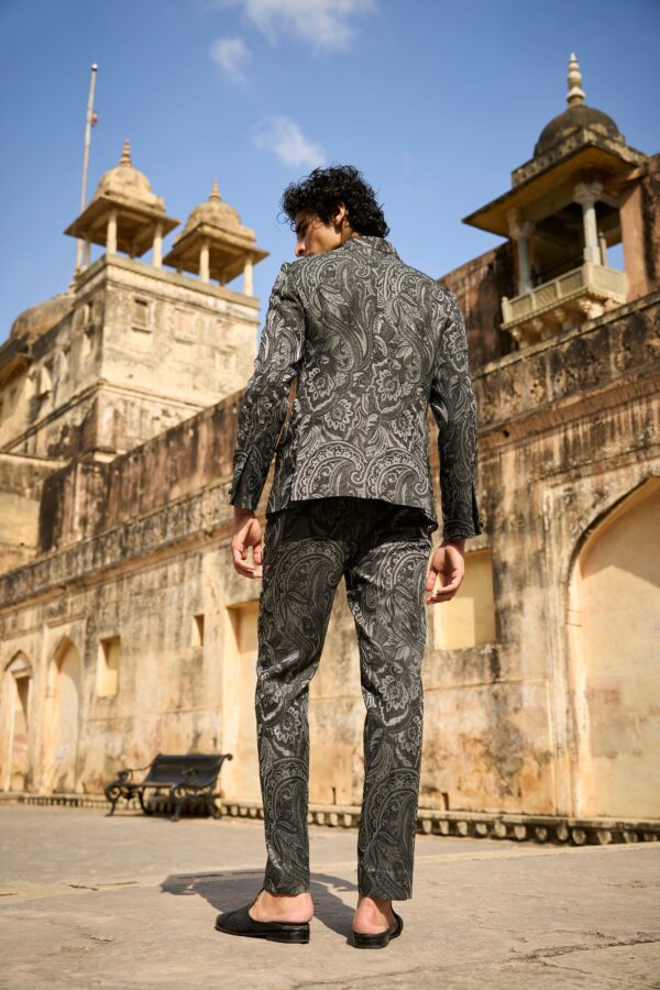 Paisley Band Collar Jacket - Image 20