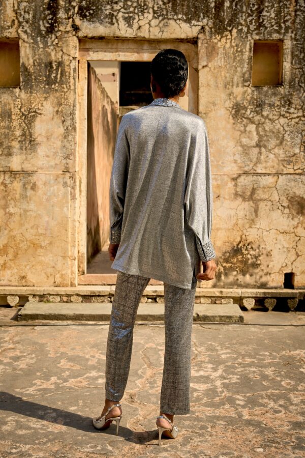 Silver Knit Pant - Image 8
