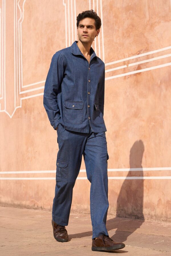 Denim Patch Pocket Set - Image 3