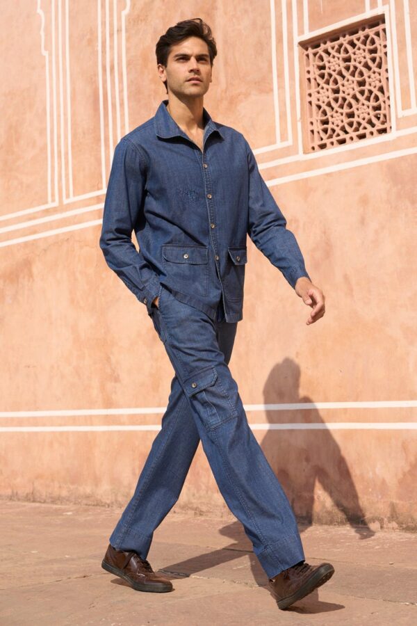 Denim Patch Pocket Set - Image 7