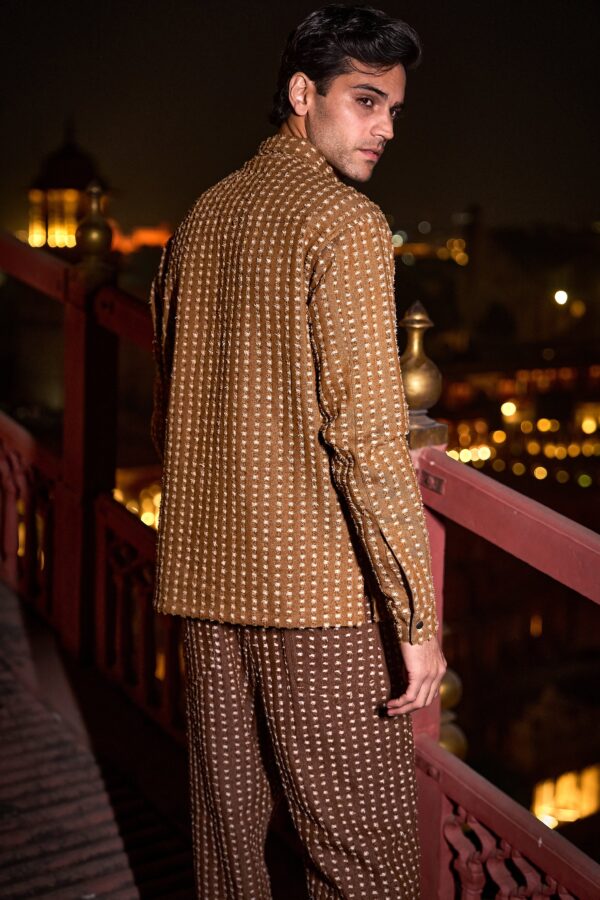 Patterned Denim Shirt - Image 3