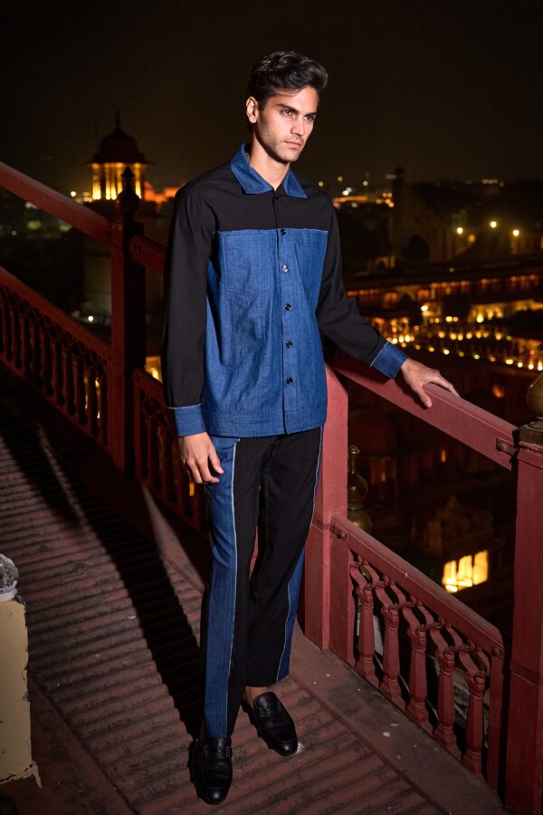 Black/Indigo Pant - Image 4