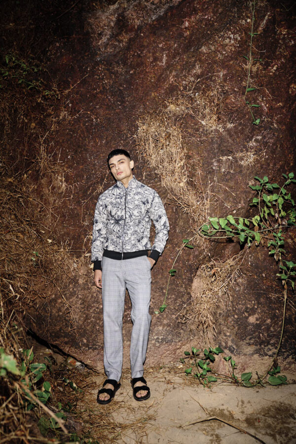 Jungle Jacquard Bomber - Image 8