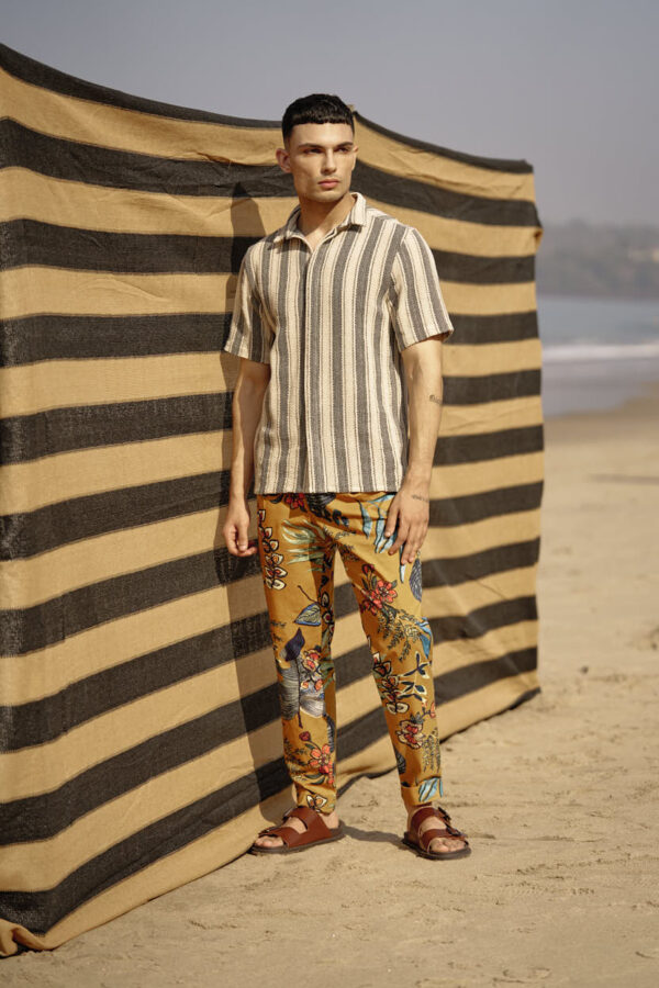 Stripe Textured Shirt - Image 5