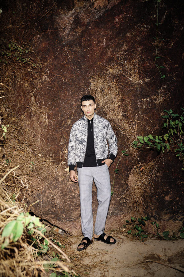 Jungle Jacquard Bomber - Image 14