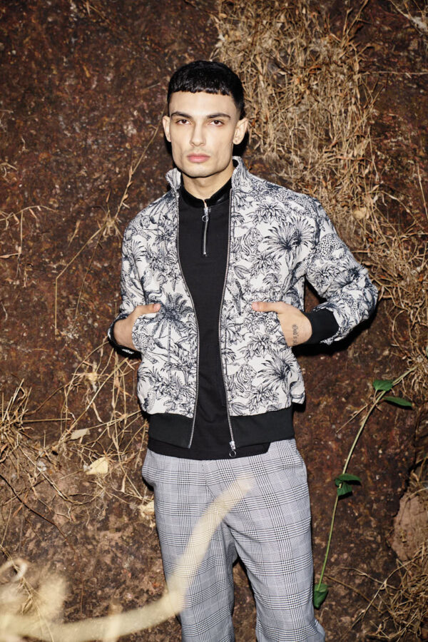 Jungle Jacquard Bomber - Image 16