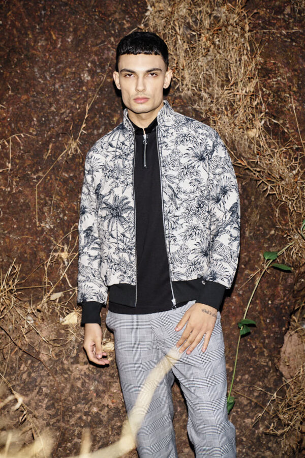 Jungle Jacquard Bomber - Image 17