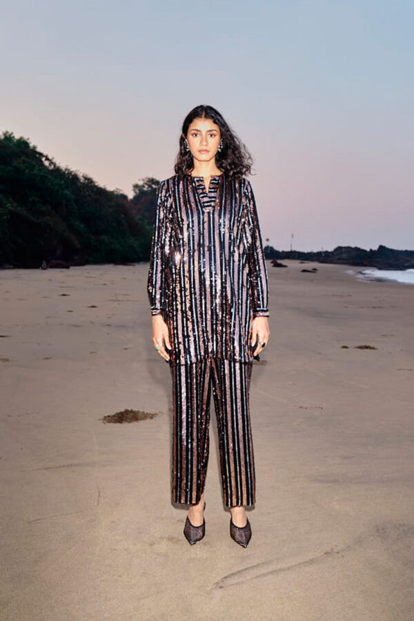 Sequin Stripe Pant - Image 19