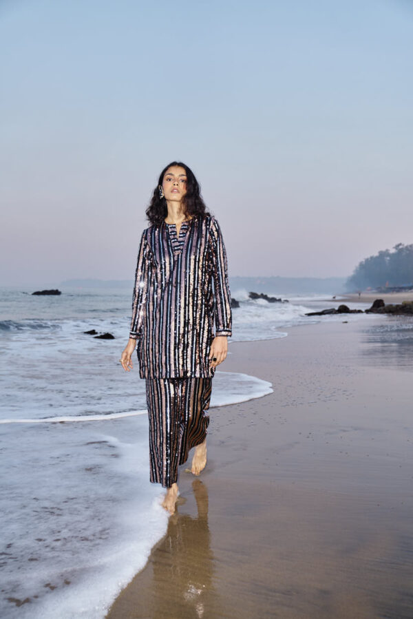 Sequin Stripe Pant - Image 11