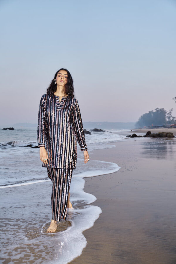 Sequin Stripe Pant - Image 12