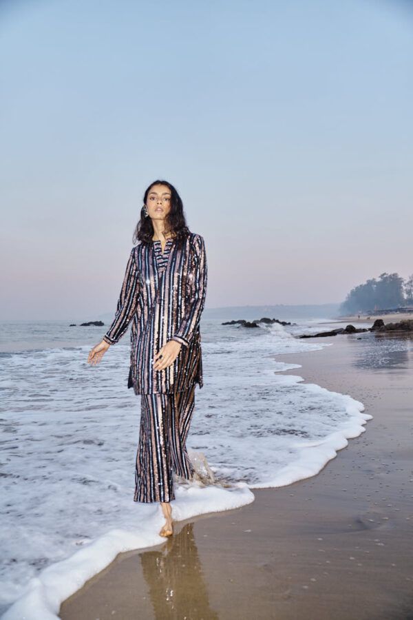 Sequin Stripe Pant - Image 13