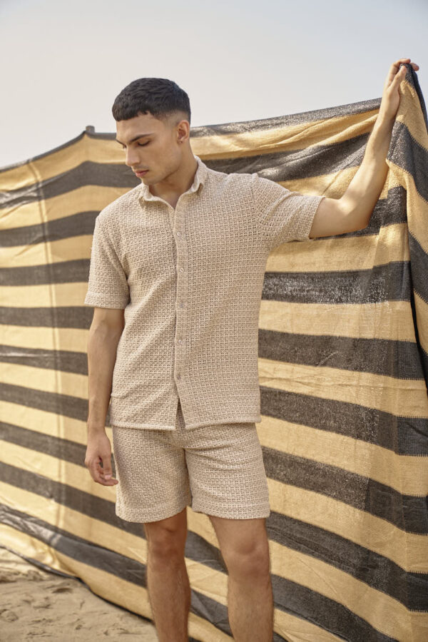 Textured Lace Shirt - Image 3