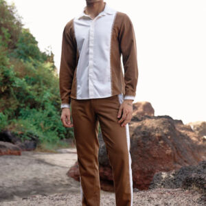 Stitched & Blocked Pant