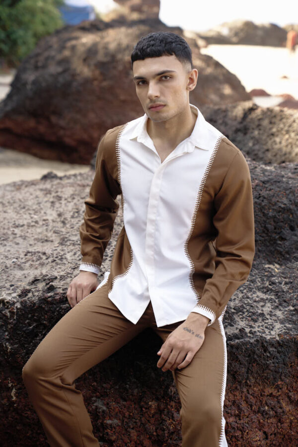 Stitched & Blocked Shirt - Image 7