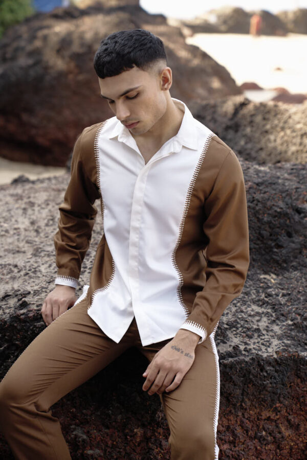 Stitched & Blocked Shirt - Image 9
