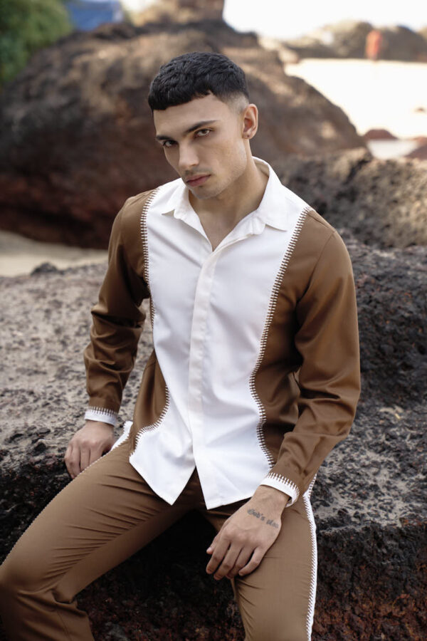 Stitched & Blocked Shirt - Image 5