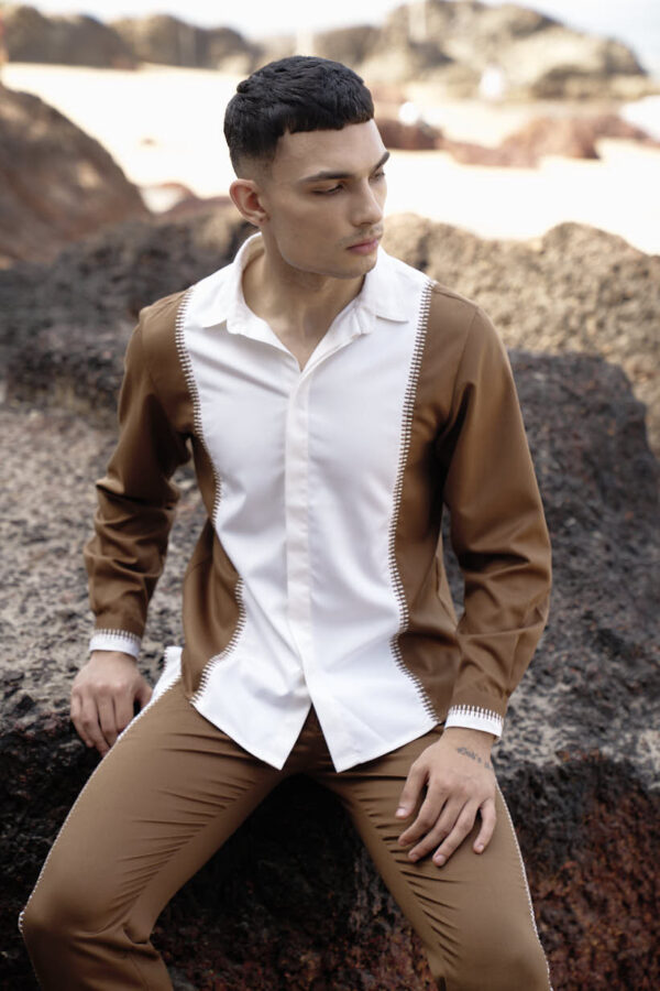 Stitched & Blocked Shirt - Image 11