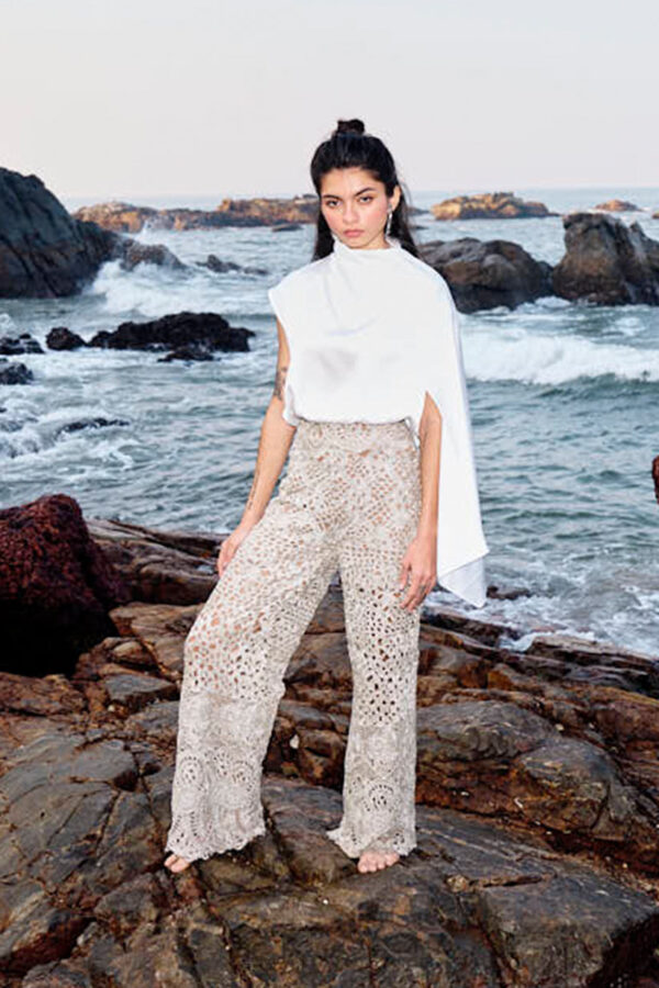 Metallic Lace Pant - Image 9
