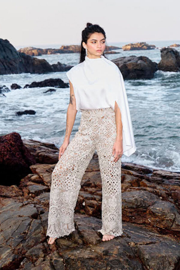 Metallic Lace Pant - Image 10