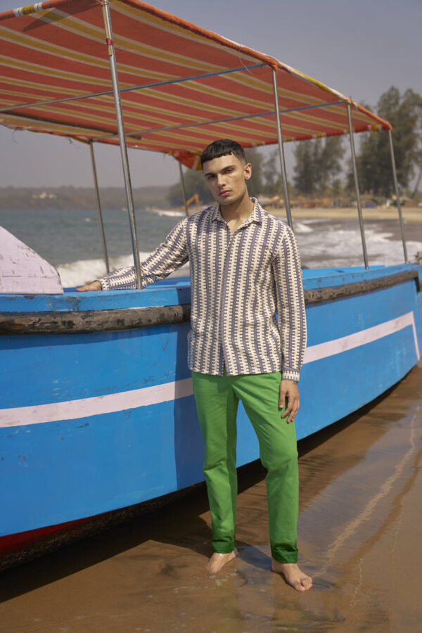 Turn Up Cotton Pant - Image 2