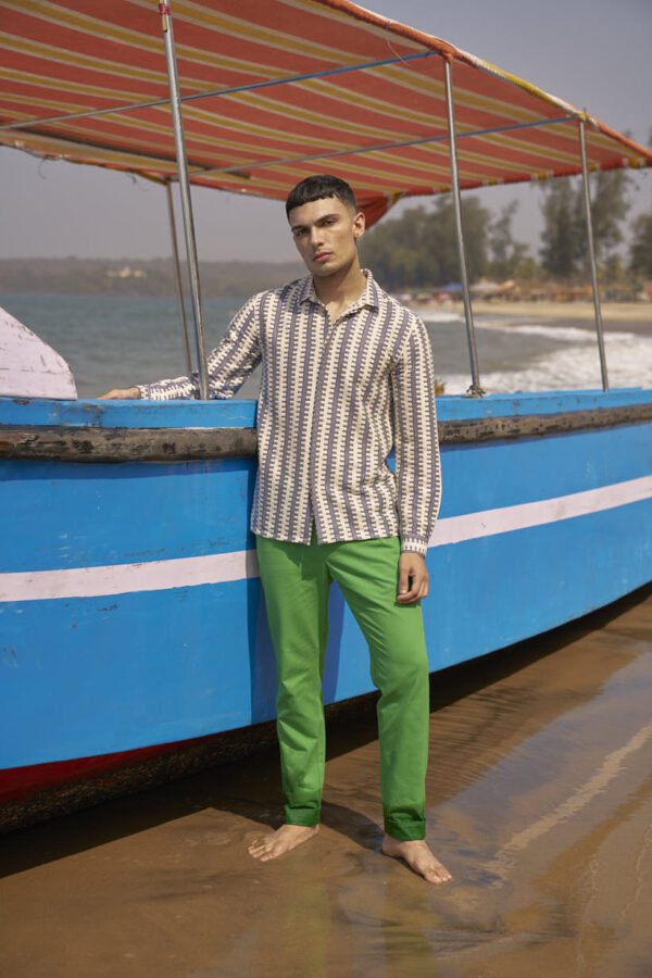 Turn Up Cotton Pant - Image 4