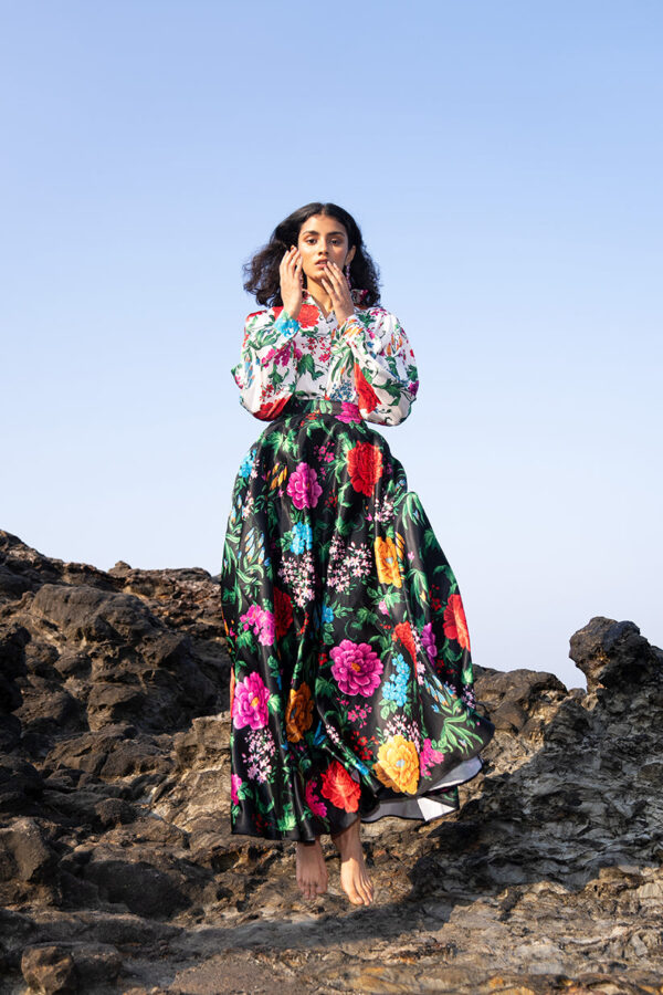 Printed White Blouse - Image 18