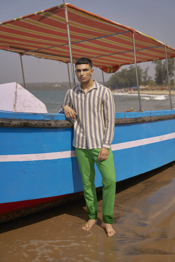 Turn Up Cotton Pant - Image 5