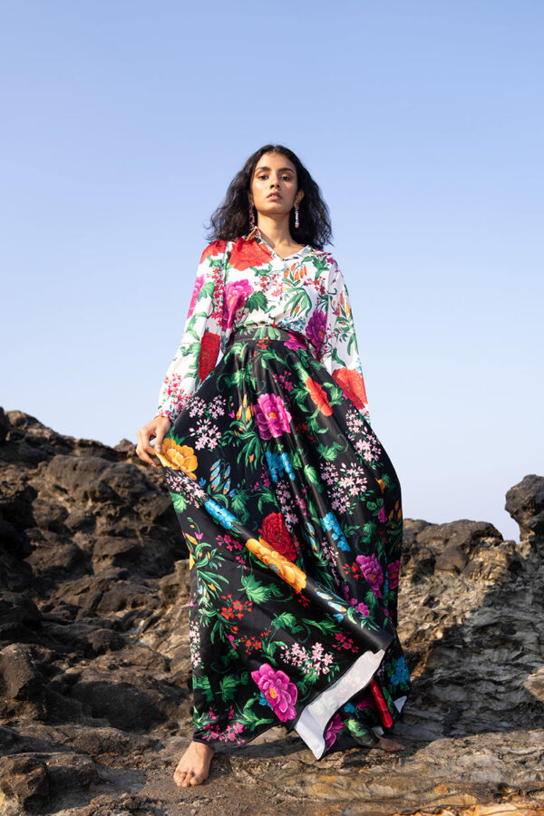 Printed White Blouse - Image 8