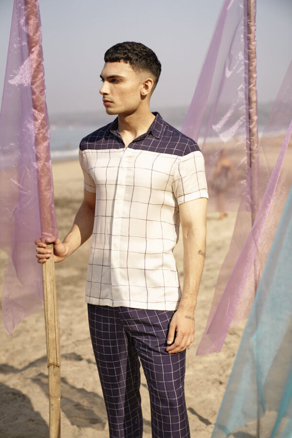 Check Block Shirt - Image 7