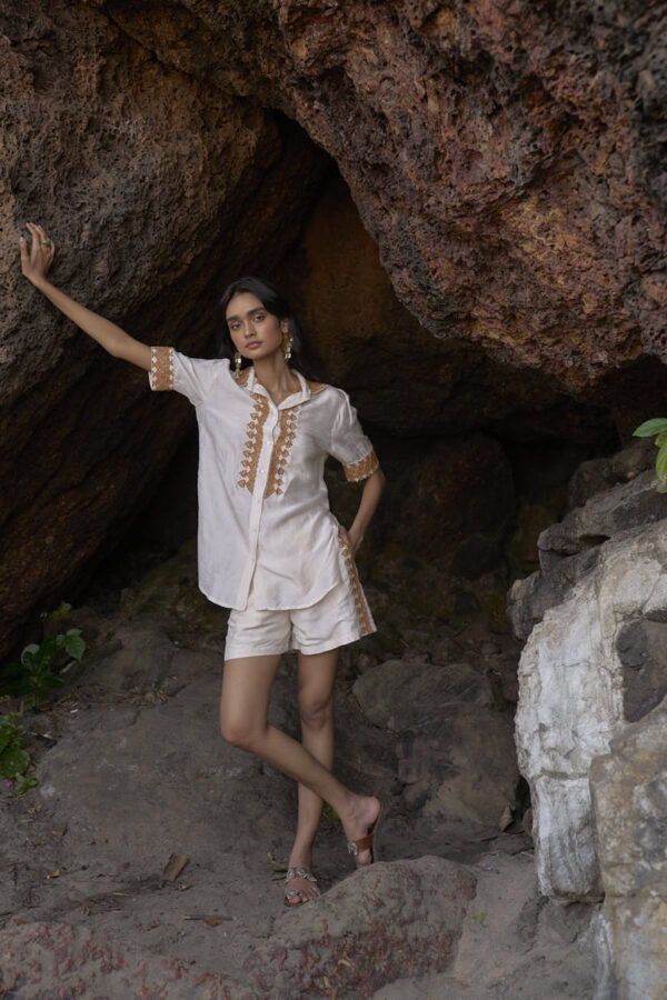 Embroidered Shorts - Image 3