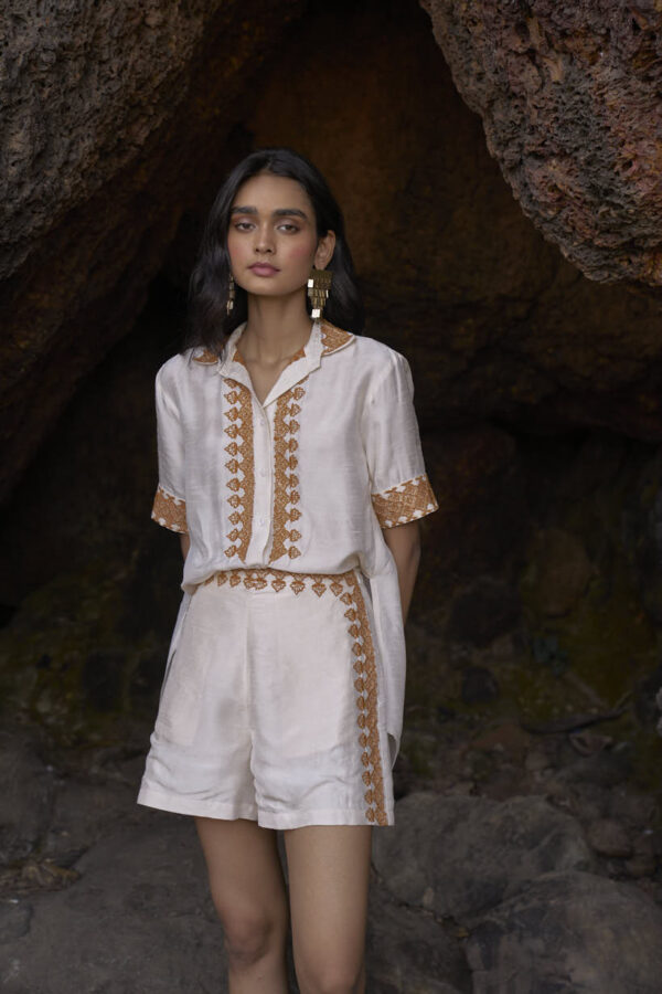 Embroidered Shorts - Image 4
