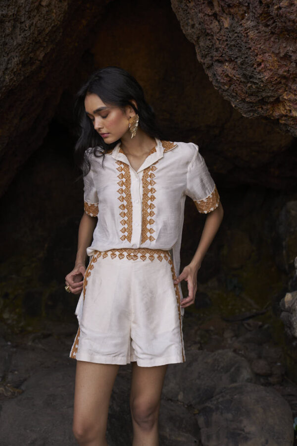 Embroidered Shorts Set - Image 22