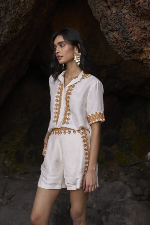 Embroidered Shorts - Image 6