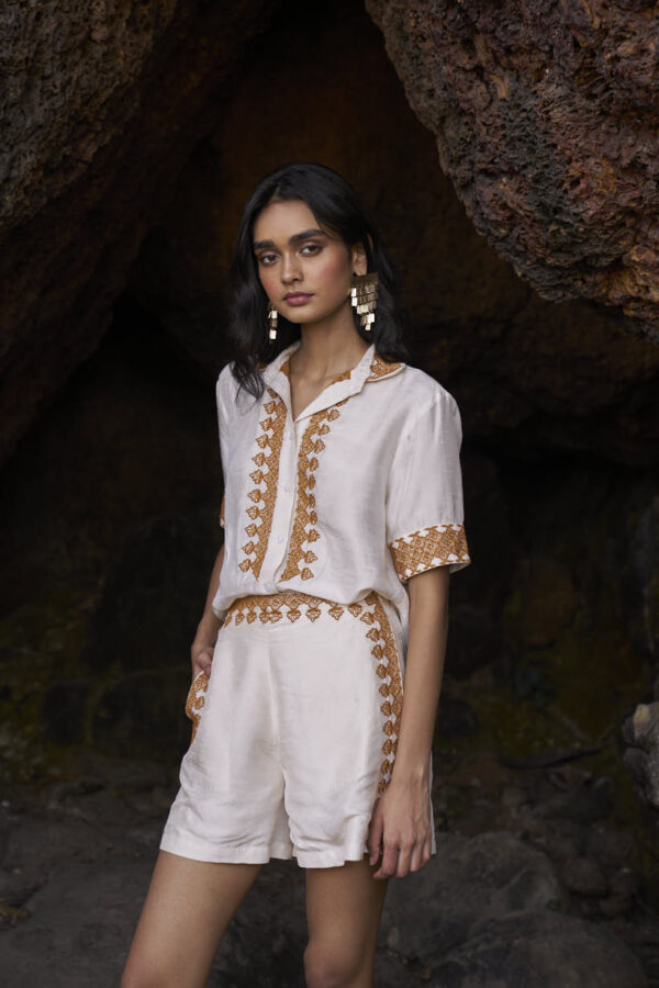Embroidered Shorts - Image 5