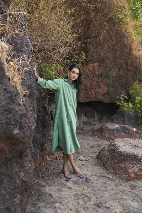 Criss Cross Cotton Midi - Image 14