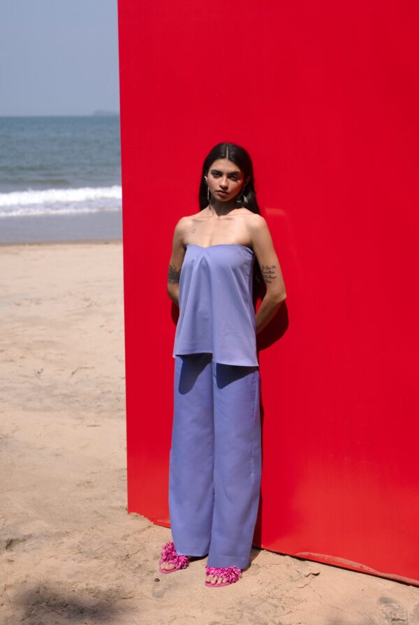 Off Shoulder Pant Set - Image 3