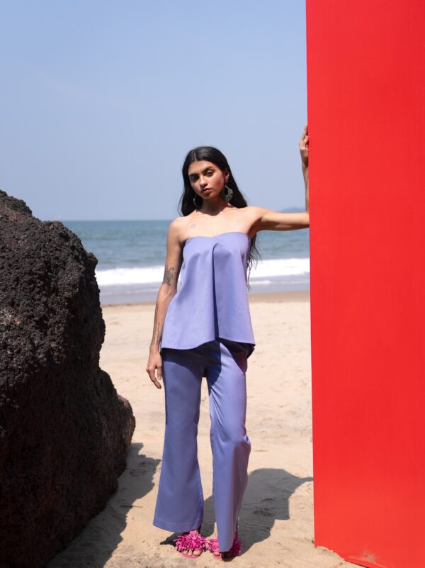 Off Shoulder Pant Set - Image 4