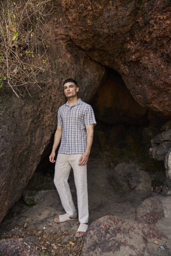 Textured Stripe Pant - Image 10