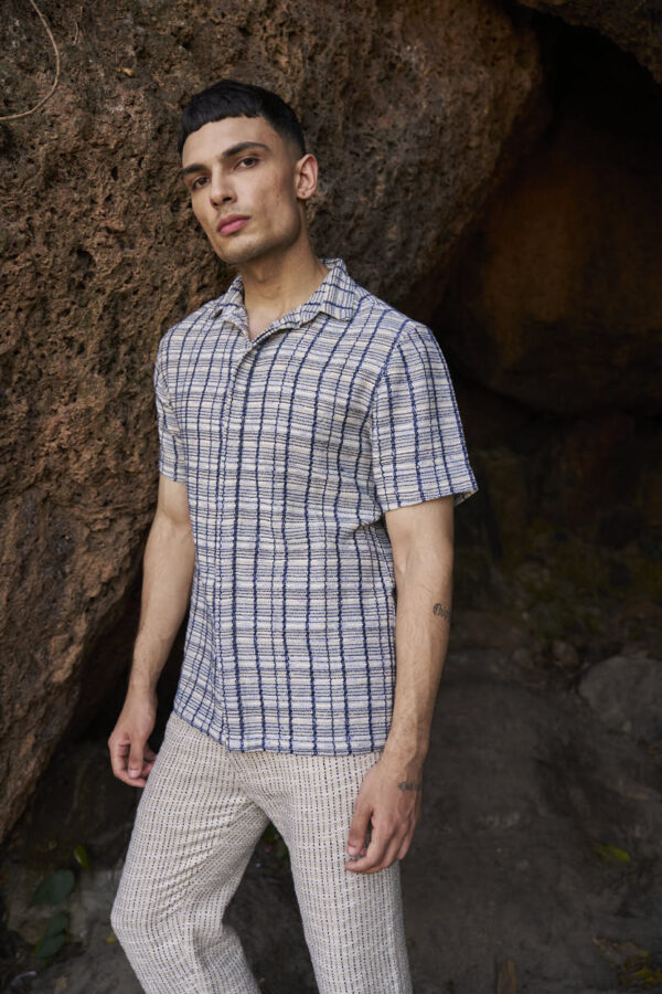 Textured Stripe Pant - Image 12