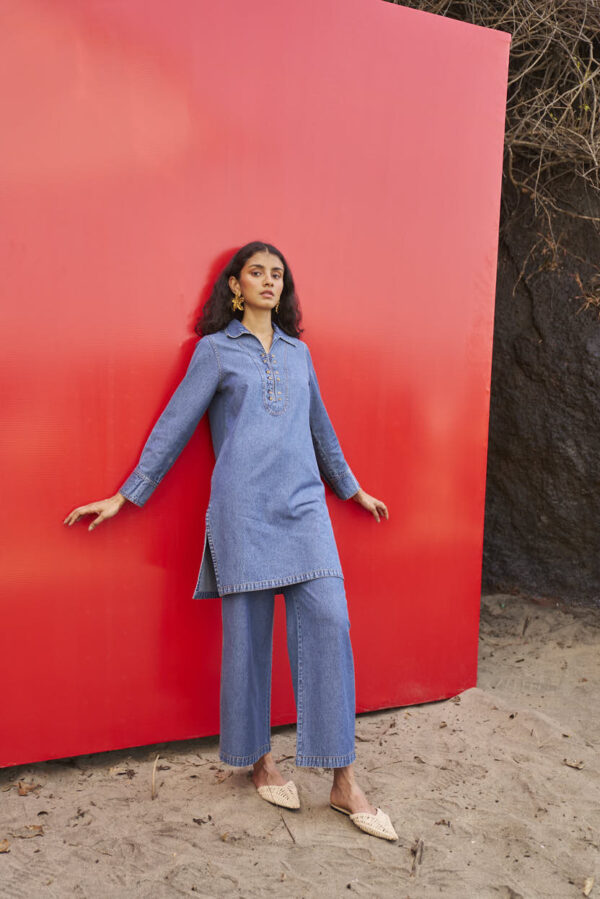 Washed Denim Set - Image 13