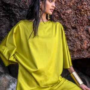 High/Low Pant Set