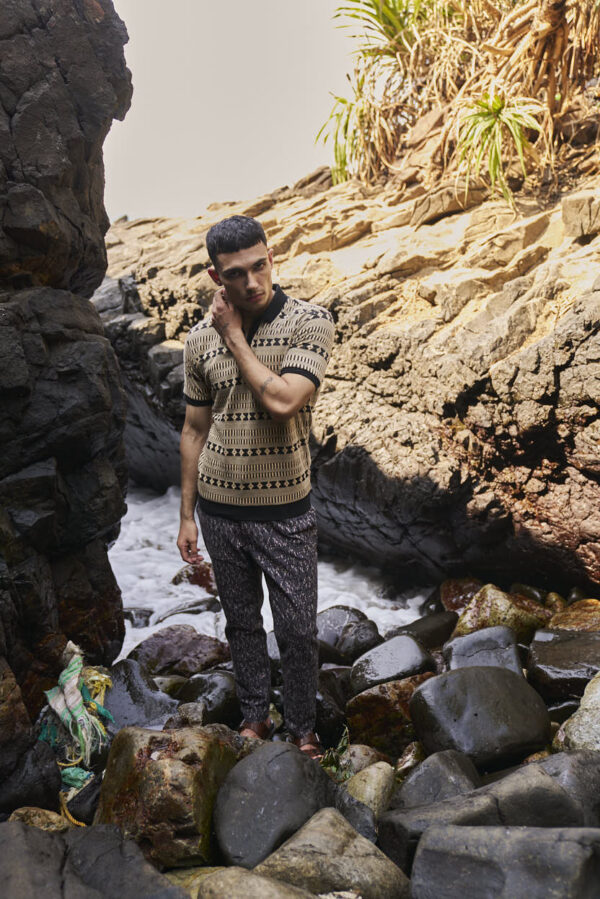 Ikat Printed Pant - Image 8