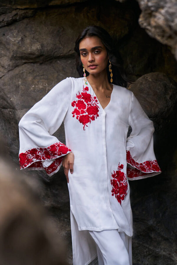 Longline Placement Embroidered Set - Image 5